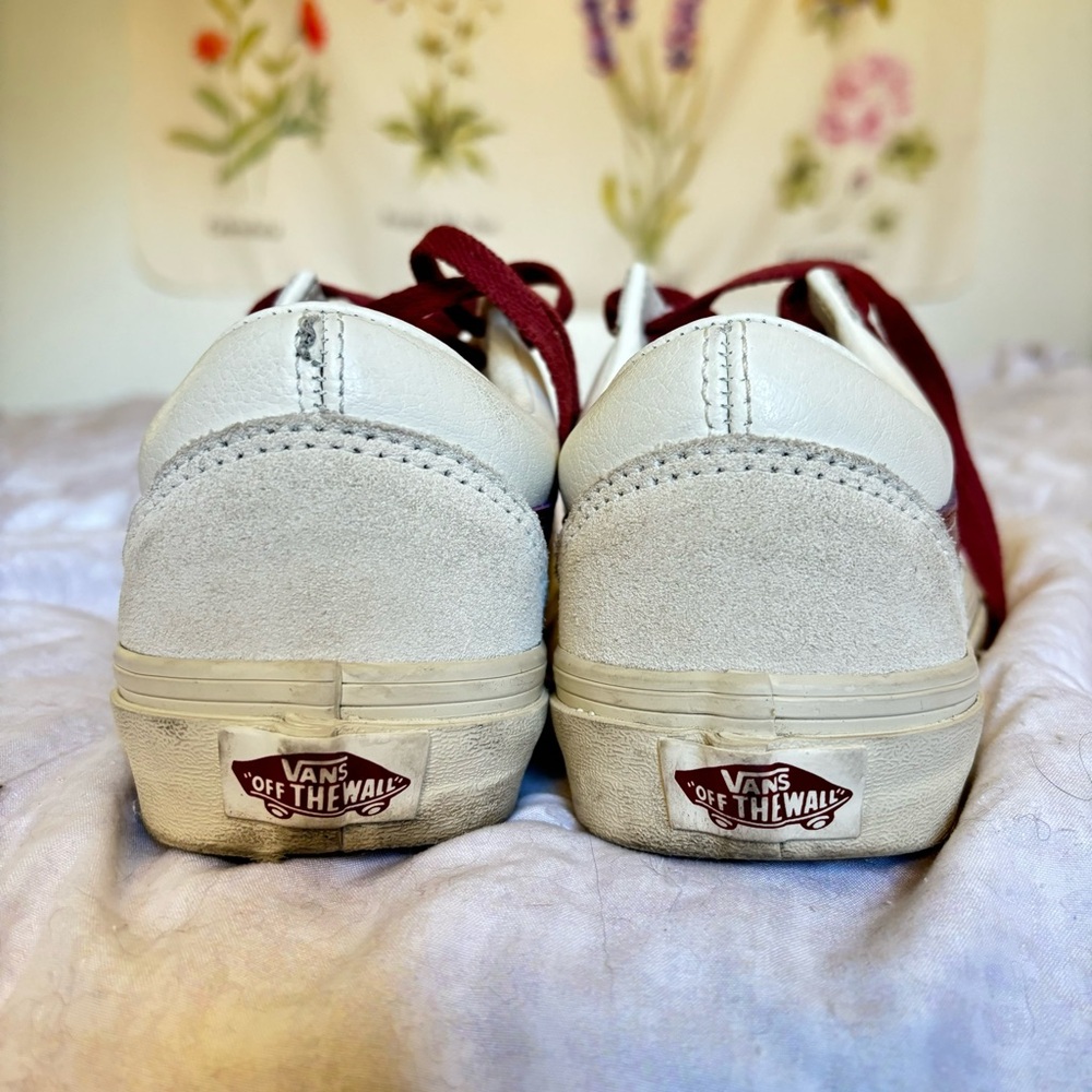 VANS Old Skool Vintage Pop Marshmallow Turtledove Unisex Sneakers - Picture 8 of 11
